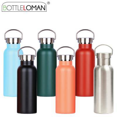 [보틀로만] 밤부 이중진공 컬러 텀블러 500ml