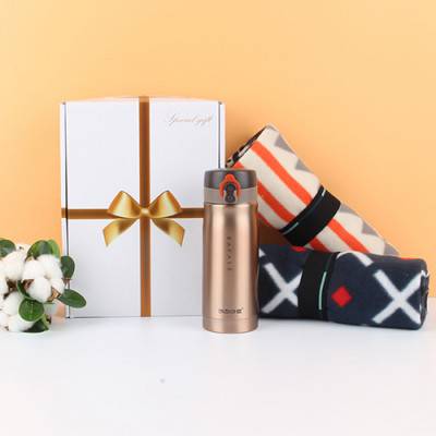 메탈 텀블러 350ml+무릎담요 2종세트