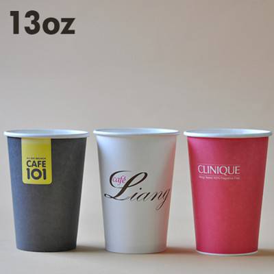 테이크아웃용-13온스종이컵350g(4도풀칼라인쇄)