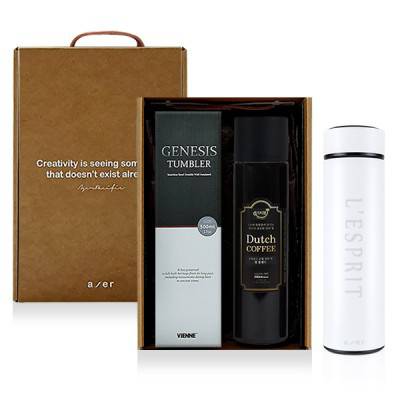 레스쁘리 고급 더치커피세트 (텀블러(제네시스)+더치커피 세트 500ml)