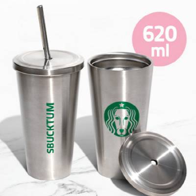 에덤 304 스벅텀블러620ml (이중진공)보온.보냉