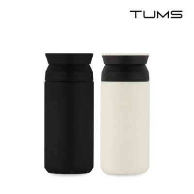 텀스 무지 파우더 진공 스텐텀블러 350ml 2색