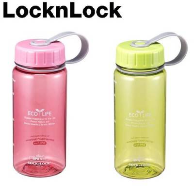 락앤락_612_에코슬림물병 400ml_그린,핑크