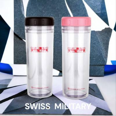 스위스 밀리터리 트라이탄 이중뉴보틀 380ml