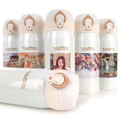 트레킹 초경량 보온보냉 진공텀블러 포토330ml (컬러인쇄 텀블러)
