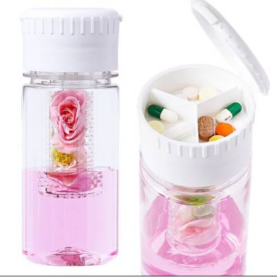오보틀 (차망포함) 알약보틀 트라이탄(젖병소재) 350ml[국산]