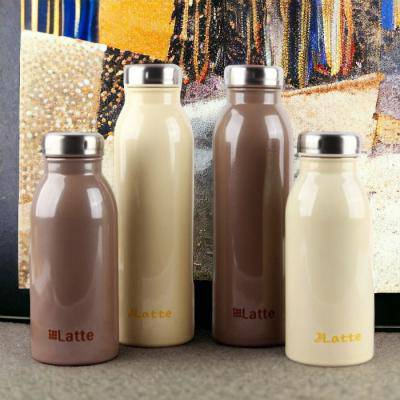 헨느 크림 이중보온보냉 텀블러 350ml , 500ml