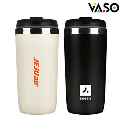 [바쏘] 리얼 이중구조 텀블러 450ml