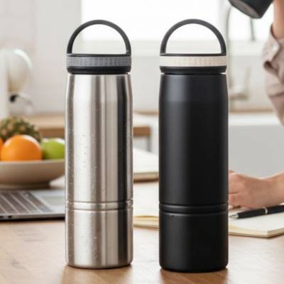 (당일인쇄 출고) 헨느 이중 진공보온보냉 텀블러 600ml