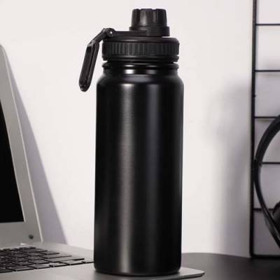 포터블 이중스텐 보온병(550ml) 외출용 사무실물병