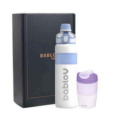 바블로브 파스텔 보온보냉 대용량 스텐텀블러 2종 선물세트 TT1400