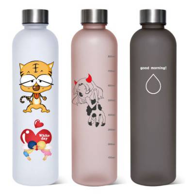 〔아리에나〕 물안개 보틀 트라이탄 1000ml / 풀칼라인쇄가능