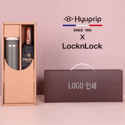 협립 3단 70 완전자동↕골프우산+락앤락 뉴메트로투웨이 텀블러세트