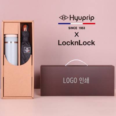 협립 3단 70 암막 고밀도 커넥션 VIP 완전자동 우산/양산+락앤락 뉴메트로투웨이 텀블러세트