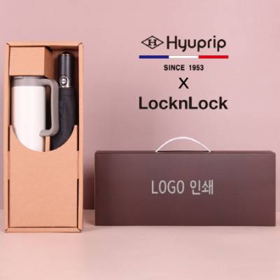 협립 3단 60 울트라고밀도(30데니어) 레자손 완전자동우산+락앤락 테이블머그 473ml 텀블러세트