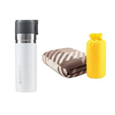 JE담요세트+스탠리 고진공슬림보틀473ml