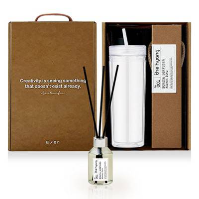 레스쁘리 고급 보틀세트 A (베이직 아이스 텀블러 500ml + 디퓨저)