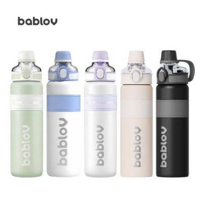 바블로브 316 고급 스테인레스 대용량 스포츠 빨대 텀블러 1000ml