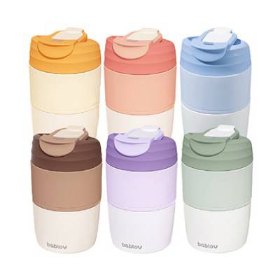 바블로브 보온보냉 빨대 316 고급 스텐텀블러 400ml