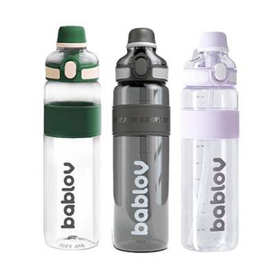 바블로브 대용량 빨대 트라이탄 스포츠 워터보틀 텀블러 1000ML