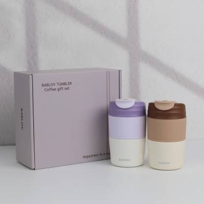 바블로브 316고급스테인레스 텀블러 선물세트 400ml TT800