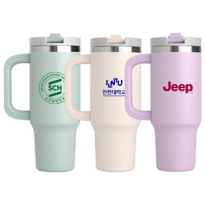 텀컵 new이중진공 핸들 텀블러 890ml TN-2400H