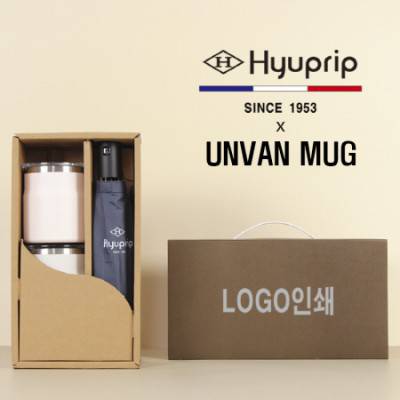 협립3단심플수동우산+어반스텐머그컵2P-세트