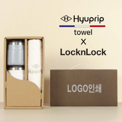 협립호텔코마170타월+락앤락메트로머그2P-세트