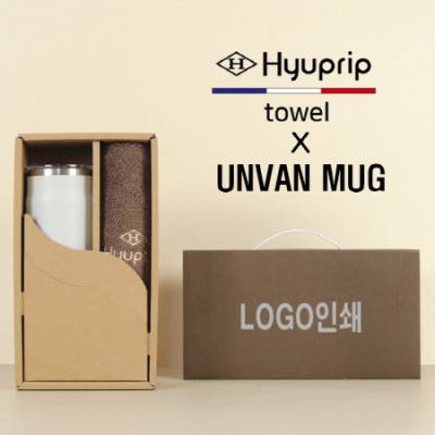 협립40수호텔코마180타월+어반스텐머그컵1P-세트