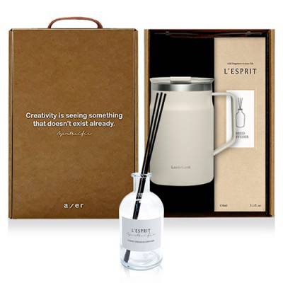 레스쁘리 고급 락앤락 세트 J(NEW메트로머그+디퓨저150ml)