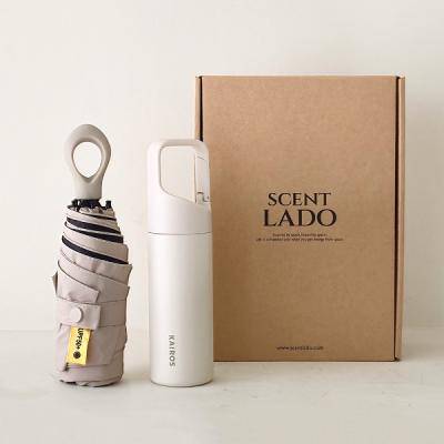 센트라도 멀티고리 5단 양우산+나우 고클립 텀블러 210ml 세트