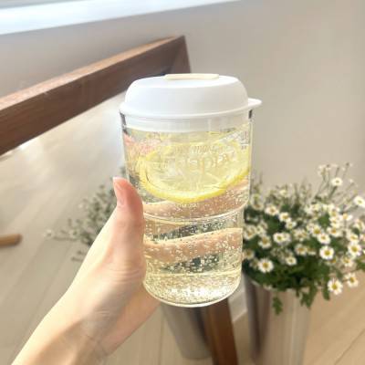 [애프터글랫] 스택 클리어텀블러 500ml 1P