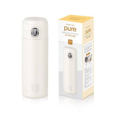 디오바코 퓨어 원터치 텀블러 400ml (화이트)