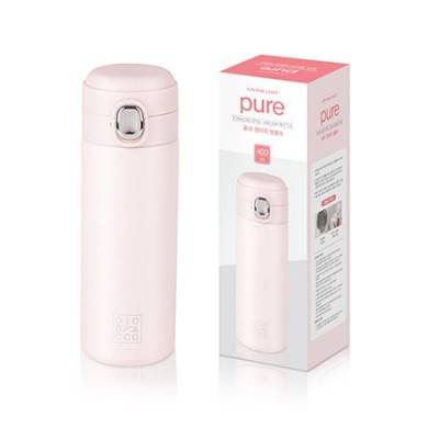 디오바코 퓨어 원터치 텀블러 400ml(핑크)