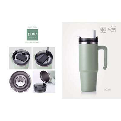 리빙아트 디오바코 대용량 텀블러 900ml