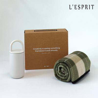 레스쁘리 스페셜 텀블러세트 E (슬로링텀블러 350ml+담요)