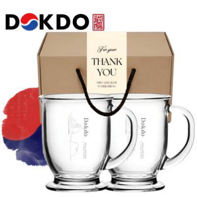 독도보틀 40240 머그컵 440ml 2P 선물세트