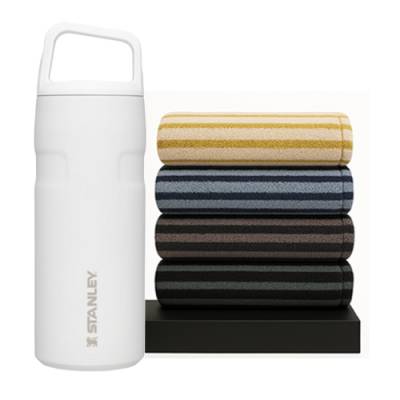 스탠리 캡앤캐리텀블러 473ml+송월 고급핸드타올