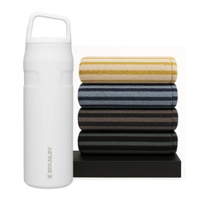 스탠리 캡앤캐리텀블러 710ml+송월 고급핸드타올