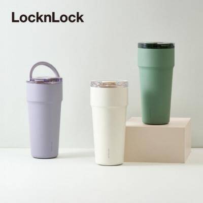 락앤락 메트로 카페 탑핸들 세라믹 텀블러 900ml