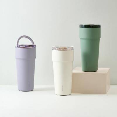 앤락 메트로 카페 탑핸들 세라믹 텀블러 900ml_DPS