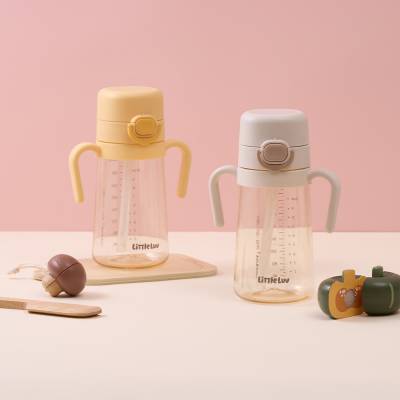 락앤락 리틀럽 원터치 PPSU 양손 빨대컵 400ml_DPS