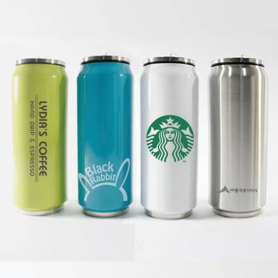틴(tin) 이중스텐 캔텀블러 400ml