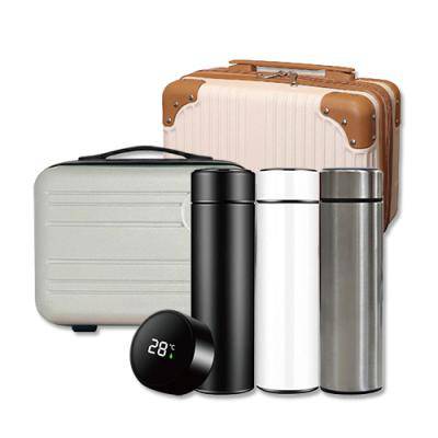 14인치 여행용 레디백 + LED 온도표시 텀블러 500ml 선물세트