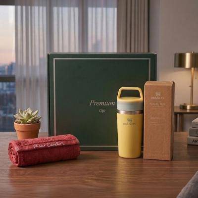 스탠리 텀블러 카페투고 354ml+쟈가드스포츠 100g 수건 타올 텀블러세트 까페투고 SL05
