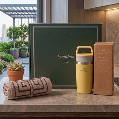 스탠리 텀블러 카페투고 354ml+선염스포츠 100g 수건 타올 텀블러세트 까페투고 SL06