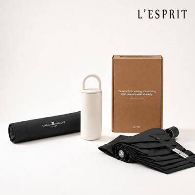 레스쁘리 고급 텀블러세트 K (슬로링텀블러+메종프랑세즈 양우산)