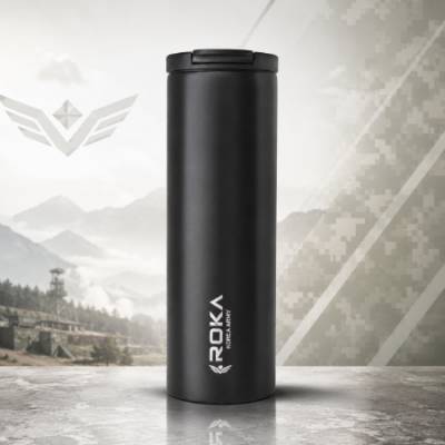 ROKA 로카 군인 단체 기념품 블랙 텀블러 500ml