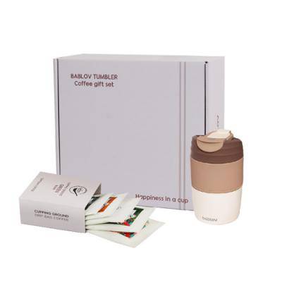 바블로브 316고급스텐 텀블러400ml 드립커피5종세트 BCG T400