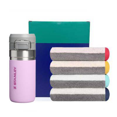 스탠리 퀵 플립 고 보틀 473ml + 송월고급수건1P세트